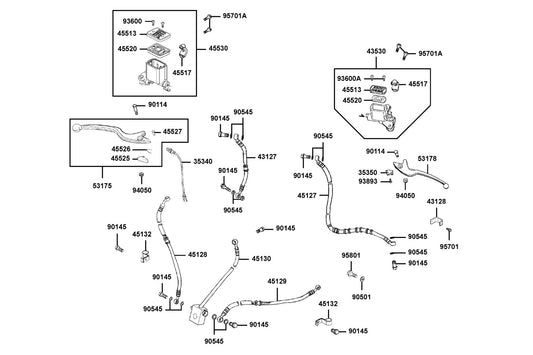 Sw Assy Rr Stop — 35350-KNBN-901 — KYMCO exploded-view diagram