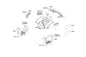 Mudguard Rear (black) — 80200-AGA1-M00-N1R — KYMCO exploded-view diagram