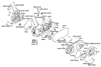 Sw Assy Gear Change — 35759-LBA7-900 — KYMCO exploded-view diagram