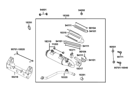 Washer Spring 6MM — 94111-06800 — KYMCO exploded-view diagram