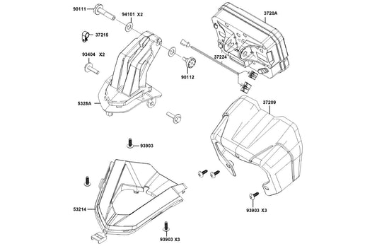 Special Bolt 6MM — 90112-AGJ5-E00 — KYMCO exploded-view diagram