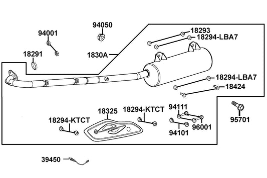 Washer Plain 6MM — 94101-06200 — KYMCO exploded-view diagram
