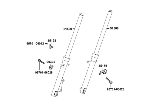 Nut U 16MM(C) — 90305-GHK8-C00 — KYMCO exploded-view diagram