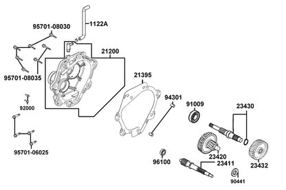 Brg Ball Radial 6205LLU — 91009-KHE7-C00 — KYMCO exploded-view diagram