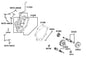 Brg Ball Radial 6205LLU — 91009-KHE7-C00 — KYMCO exploded-view diagram